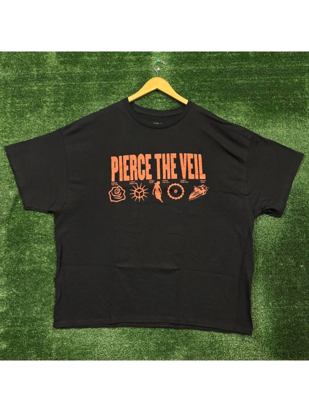 Pierce the Veil I Can't Hear You Tour Rock Band T-Shirt Size 3X